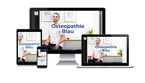 Osteopathie Blau